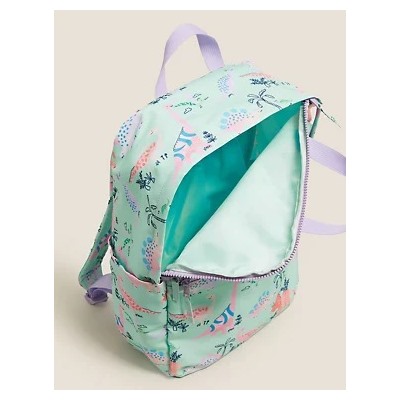 Kids' Water Repellent Dinosaur School Backpack