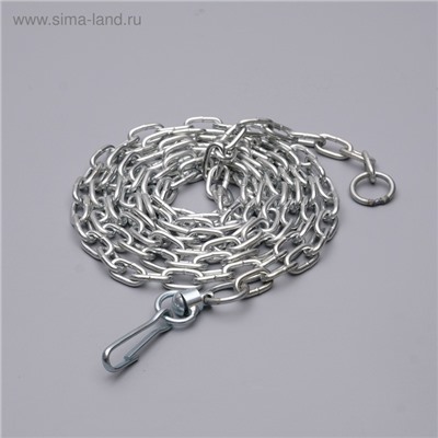 Цепь привязочная с коротким звеном, 19×4 мм, длина 3 м