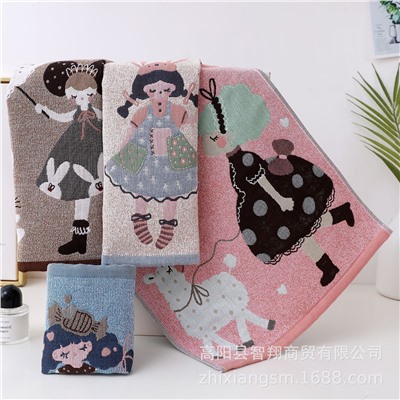 Cotton gauze towel, children's scarf for kindergarten, wholesale