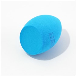 УЦЕНКА Спонж-капля скошенный «Beauty», увеличивается при намокании, цвет синий