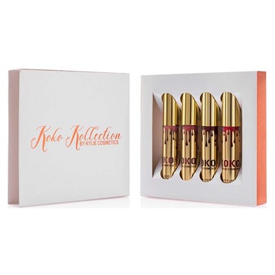 Блеск для губ Kylie Koko Kolection Lipstick 4 шт