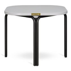 Столик кофейный Ror, 50х50 см, черный/серый