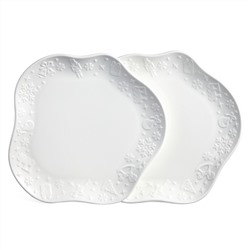 НАБОР ФИГУРНЫХ ТАРЕЛОК ЗАКУСОЧНЫХ LEFARD "NUTCRACKER" 2 ШТ. 20,5*2 СМ (КОР=16НАБ.)