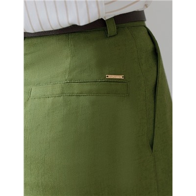 Шорты изо льна с вискозой