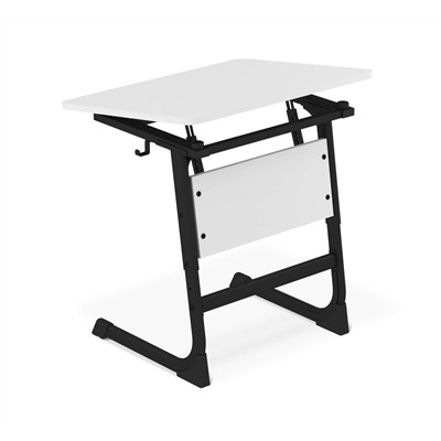 Cтол SHT-T-TN16/ 5-7
                        а5-7,одн,р белый снег / черный муар