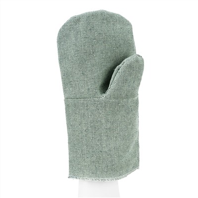 Рукавицы брезентовые огнеупорные, одинарный наладонник, 2 размер Сибртех