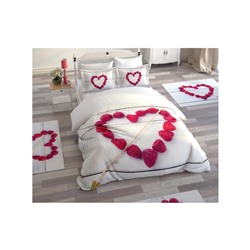 3Д Постельное Белье (2 сп. ЕВРО) 3D DIGITAL %100 COTTON - Le Jardin D'OR