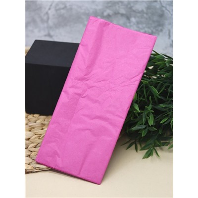 Бумага тишью "Classic", dark pink, 50 х 66 см, 14 г/м2 (набор 10 шт.)