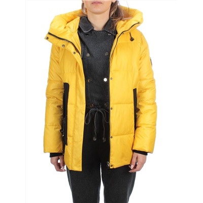 8328 YELLOW Куртка зимняя женская (200 гр. холлофайбера)