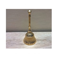 Колокол для Пуджи из Латуни (Гханти), Brass Puja Bell (Ghanti), произв. Kalyan Puja
