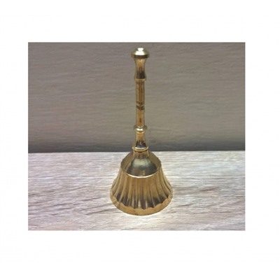 Колокол для Пуджи из Латуни (Гханти), Brass Puja Bell (Ghanti), произв. Kalyan Puja