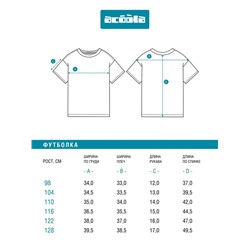 Футболка детская для мальчиков Powidlo