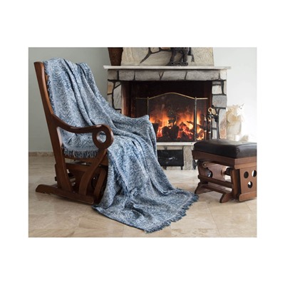 Покрывало Накидка на Диван 170x220 см. 100% Хлопок Keten Linen Petrol