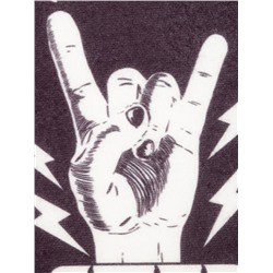 Плед Этель Rock, 75х100 см, 100% полиэстер, флис