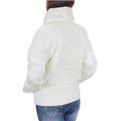 EAC931 WHITE Куртка демисезонная женская (100 гр. синтепон)