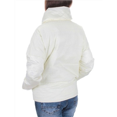 EAC931 WHITE Куртка демисезонная женская (100 гр. синтепон)