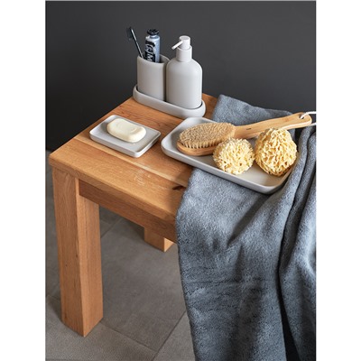 Подставка для ванных принадлежностей Slim, светло-серая, малая