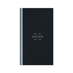 Телефонная книга А5, 80л., 7БЦ, OfficeSpace "Моноколор. Dark", выборочный УФ-лак, с высечкой