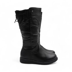 Сапоги 028-8А черные