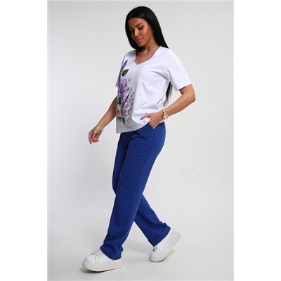 Женский костюм 74725 / васильковый