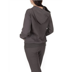 NOH109 DK. GRAY Костюм спортивный женский (хлопок 90%, полиэстер 10%)