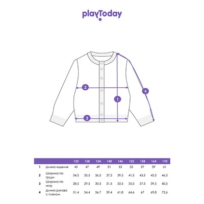 Кардиган для девочки