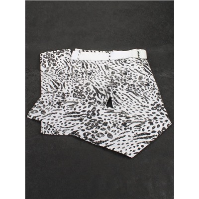 1096 WHITE/BLACK Брюки женские