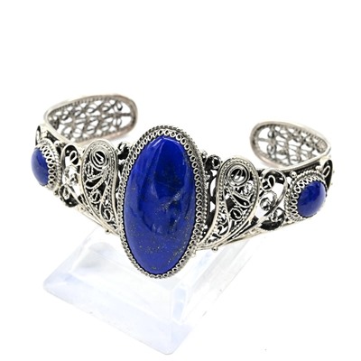 Браслет лазурит, 19 см.