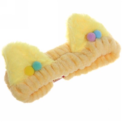 Повязка на голову "Кокетка - Кошечка", микс 6 цветов, 20*6см