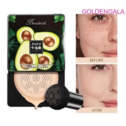 Кушон тональный крем с экстрактом авокадо ZOZU Beautecret тон 1 натуральный