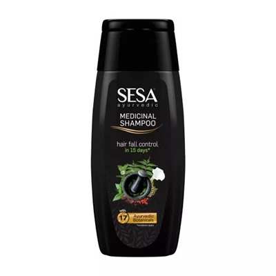 Шампунь против выпадения волос (200 мл), Ayurvedic Anti-Hair Fall Shampoo, произв. Sesa
