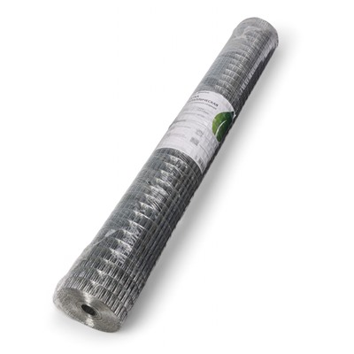 Сетка оцинкованная сварная 1 х 10 м, ячейка 12,5 х 25 мм, d=0,7 мм, металл Greengo