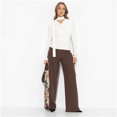 Брюки классического кроя, Модный экстаз (шоколад)
