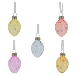 GAEM Набор из 9-ти изделий декоративных подвесных "Яйцо пасхальное" (3*4), L8 W8 H8,5 см