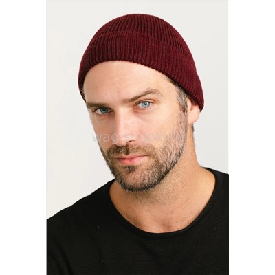 Мужская шапка с отворотом Топ426