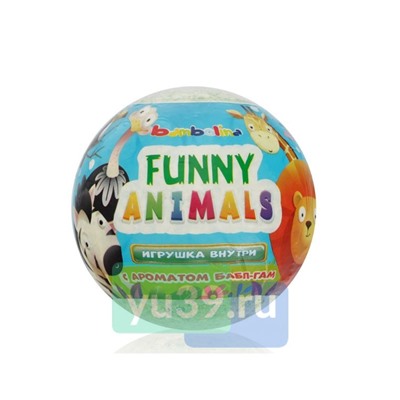 Детский бурлящий шар Delicare с игрушкой Зоопарк 130гр