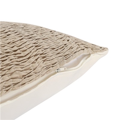 Подушка декоративная Pleated Dune из коллекции Ethnic, 45х45 см