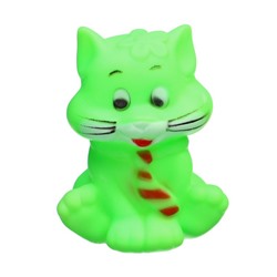 Игрушка для ванны «Котик», с пищалкой, цвет МИКС