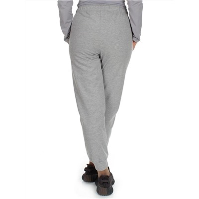 Q-05 GRAY Брюки спортивные женские (85% хлопок, 15% полиэстер)