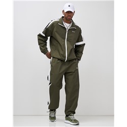 Спортивный костюм мужской весна-лето цвета хаки 25736Kh