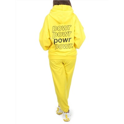 Y315 YELLOW Спортивный костюм женский (100% хлопок)