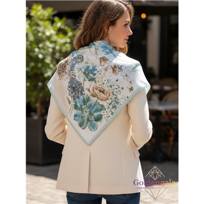 Платок из натурального шелка "Нежность прикосновения" Арт В1057/10