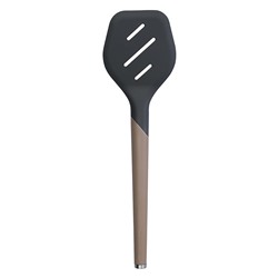 Лопатка с прорезями SmartChef, 32 см, капучино-графит
