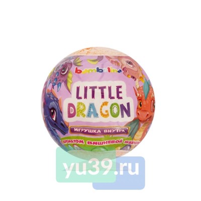 Детский бурлящий шар Delicare с игрушкой Дракон 130гр