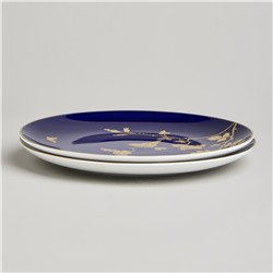 НАБОР ТАРЕЛОК ЗАКУСОЧНЫХ LEFARD "GOLDEN BIRDS" 2 ШТ. 22 СМ