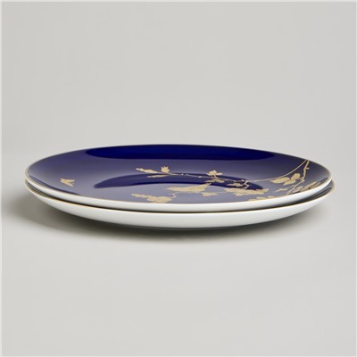 НАБОР ТАРЕЛОК ЗАКУСОЧНЫХ LEFARD "GOLDEN BIRDS" 2 ШТ. 22 СМ