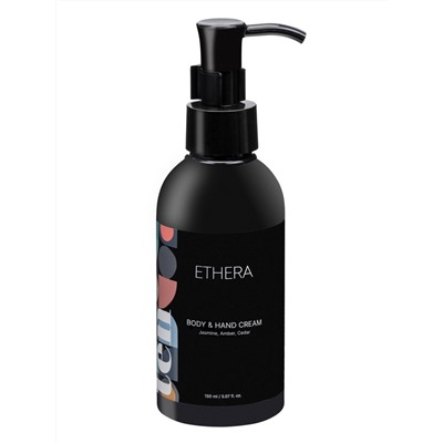 ETHERA Парфюмированный крем для кожи рук и тела / Jasmine, Amber, Cedar, 150 мл