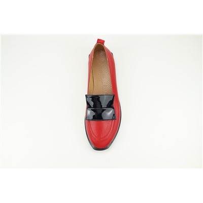 Лоферы ED'ART 118.Viсtoria'bl. red-black R
