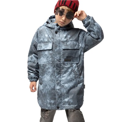 Куртка утеплённая для мальчика NIKASTYLE 4м6525 Деним Nikastyle