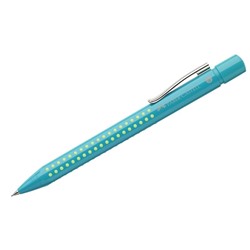 Карандаш механический Faber-Castell "Grip 2010" B, 0,5мм, бирюзовый